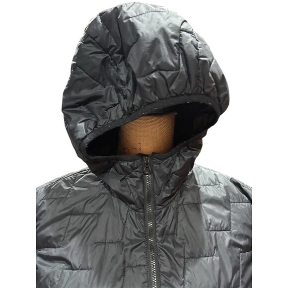 Helly Hansen Jacket Womens Size S Black LIFALOFT Hooded Full Zip Puffer - Picture 2 of 14